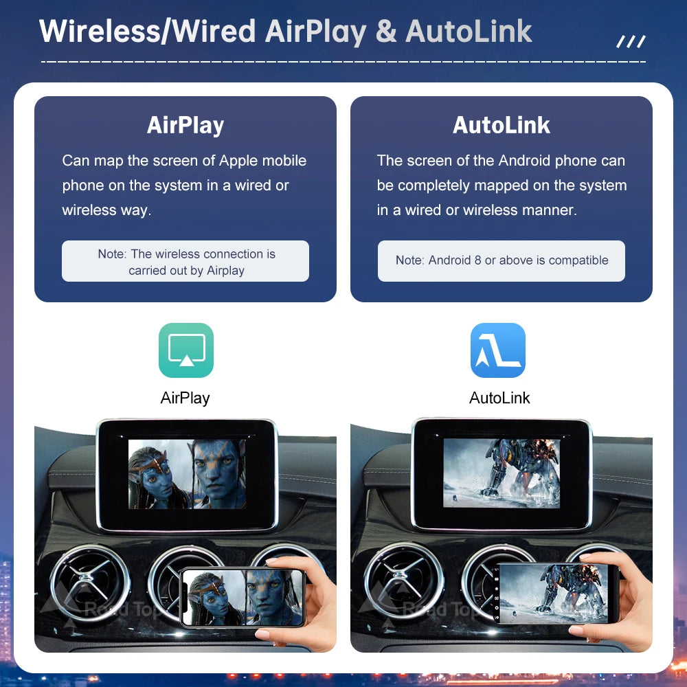 Wireless CarPlay for Mercedes Benz B C Class W246 W176 GLK W204 X204 NTG4.5 Plug and Play  | AUTOKITSHOP