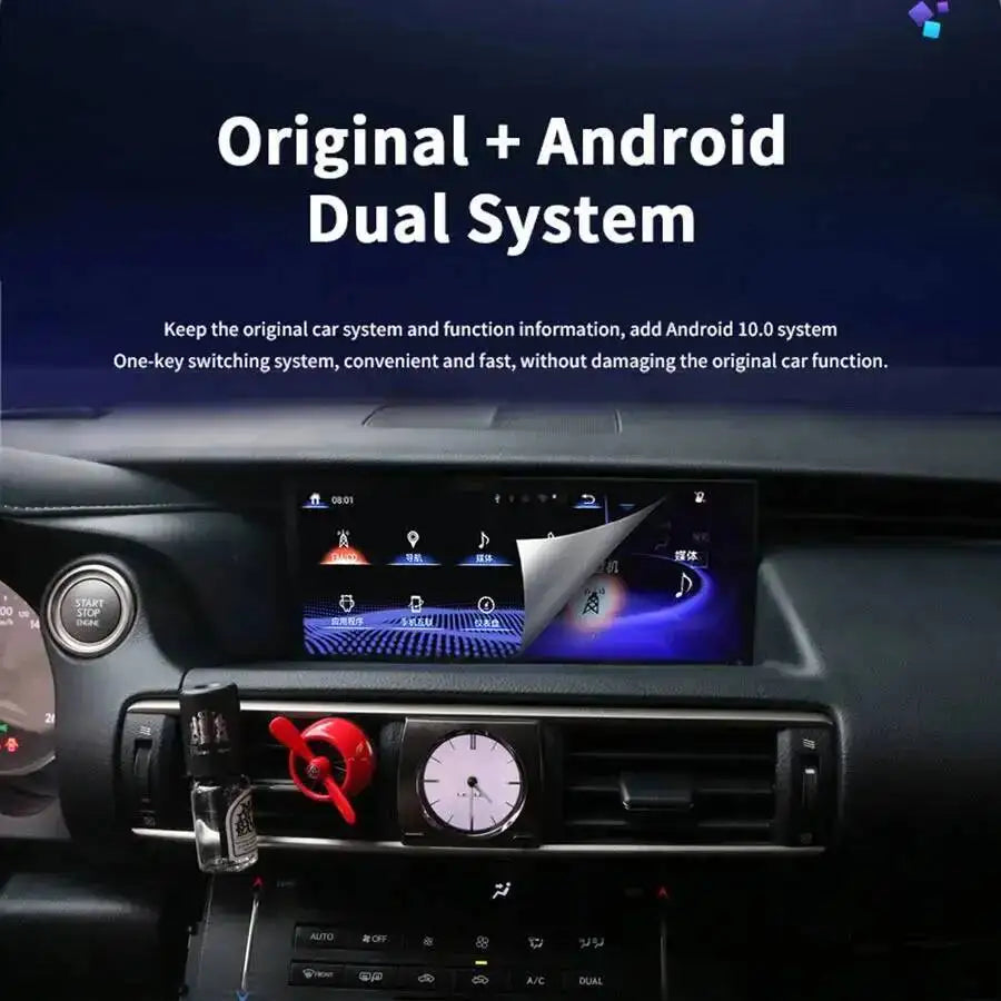 Android 15 Car Radio CarPlay For Lexus IS300 IS350 IS250 IS200T IS 300 350 Stereo GPS Mult | AUTOKITSHOP