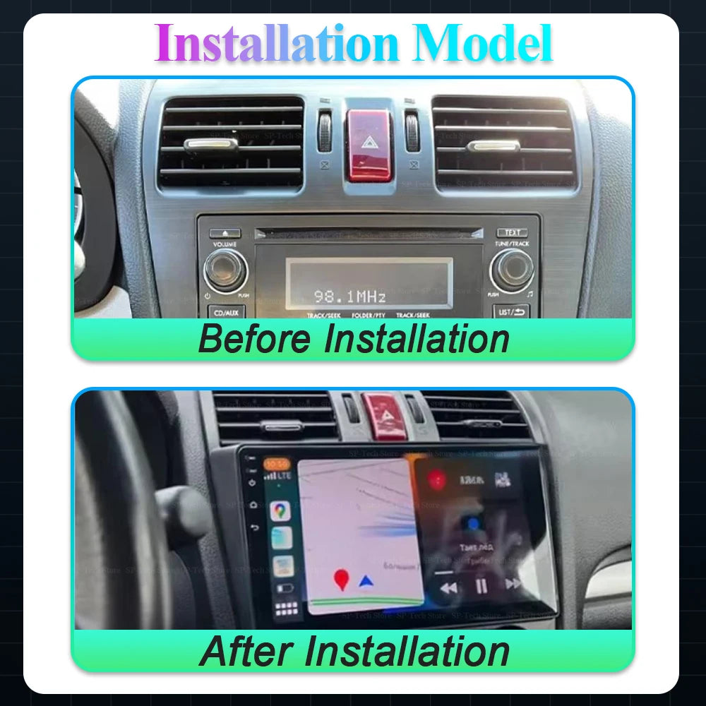 Android 16 For Subaru Forester 4 Sj Xv Wrx 2012- 2015 2018 Video Player Car Stereo Radio 5 | AUTOKITSHOP
