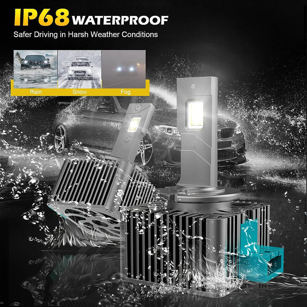 D Series D1S D3S Led Headlight Bulbs 12V 24V Canbus No Error D4S D5S D2S Led Lights D4R D2
