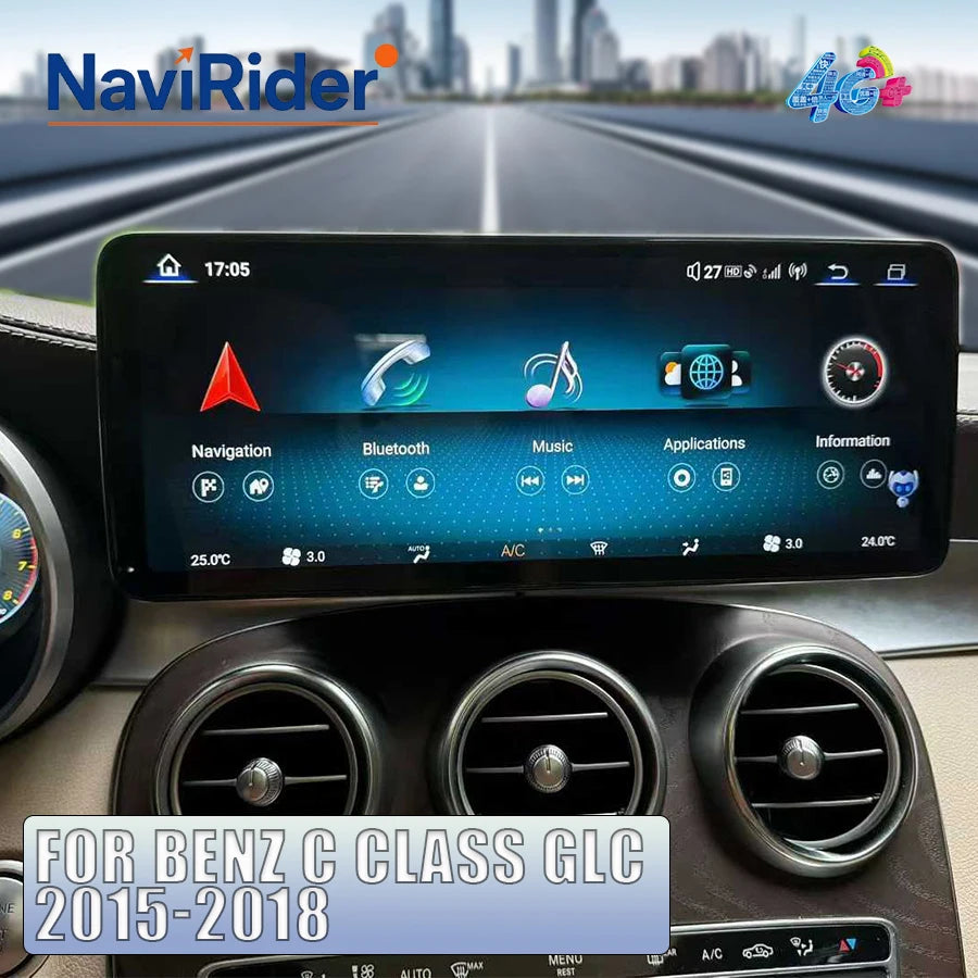 RGB - Ambient Light - for Mercedes CClass C180 C300 2016-2022 - Car Interior Lighting