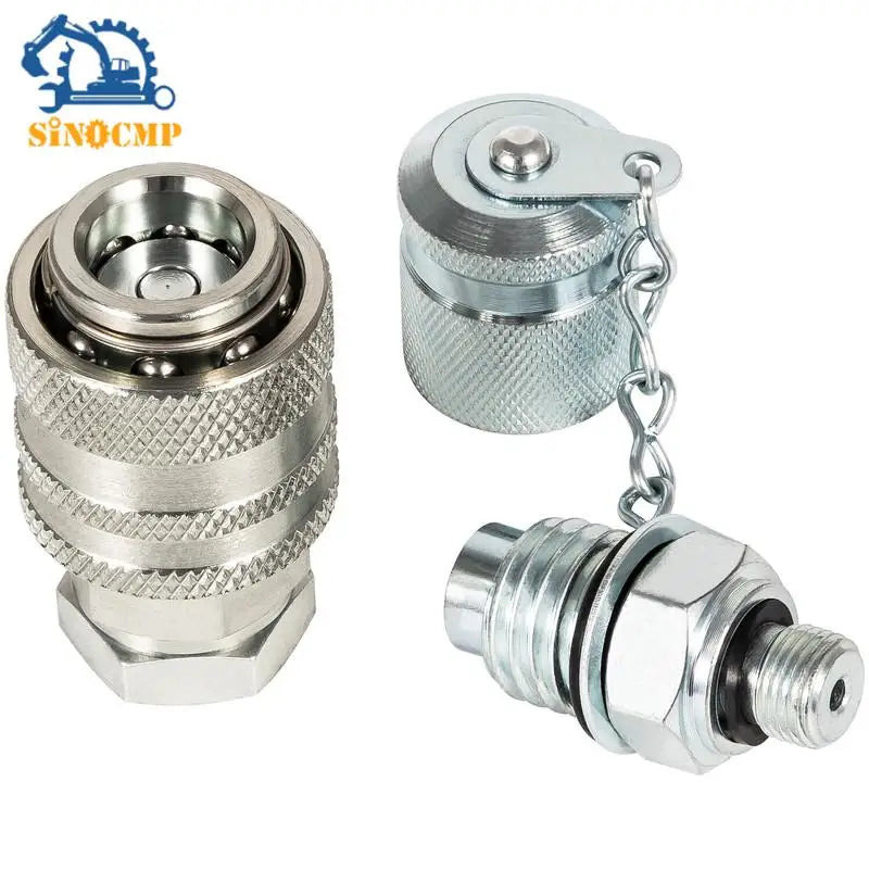 Hydraulic Pressure Test Coupling Kit for Cat CASE John Deere PD Series Coupler Excavator P