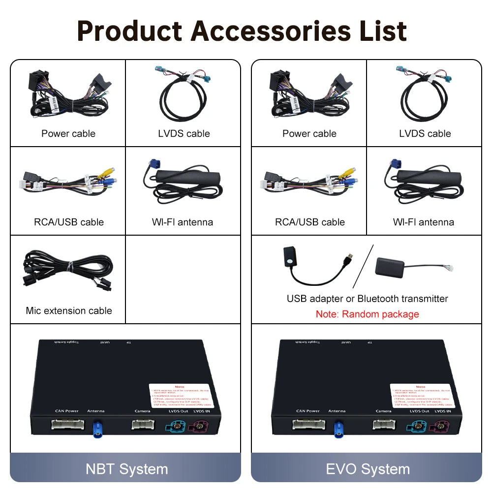 For MINI Cooper John Cooper Works F54 F55 F56 F57 2018-2023 EVO System RoadTop CarPlay Wir