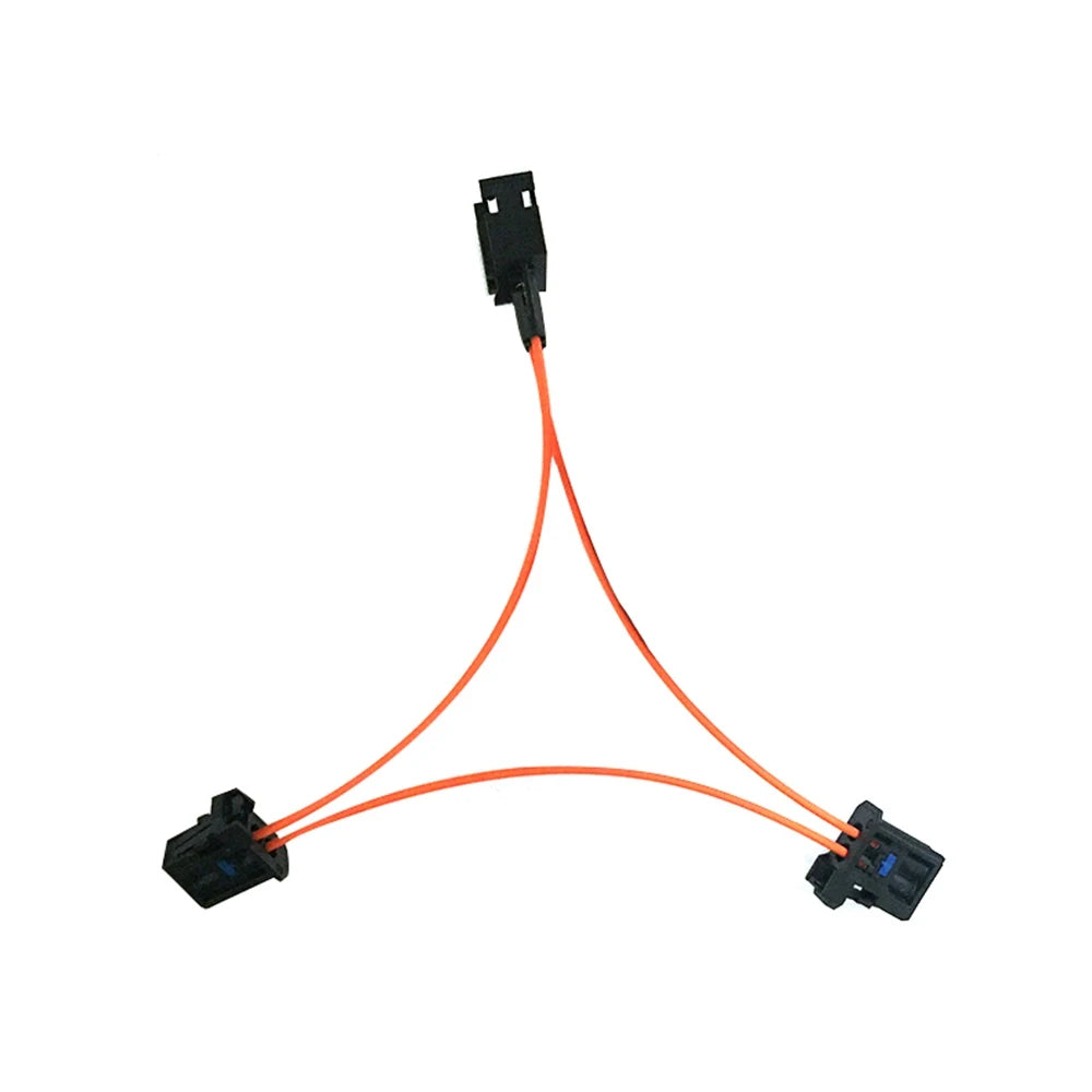 For Audi A4 A5 A6 Q7 MMI 2G HIgh MOST Optic Fiber Decoder Replace AUX AMI Plug And Play