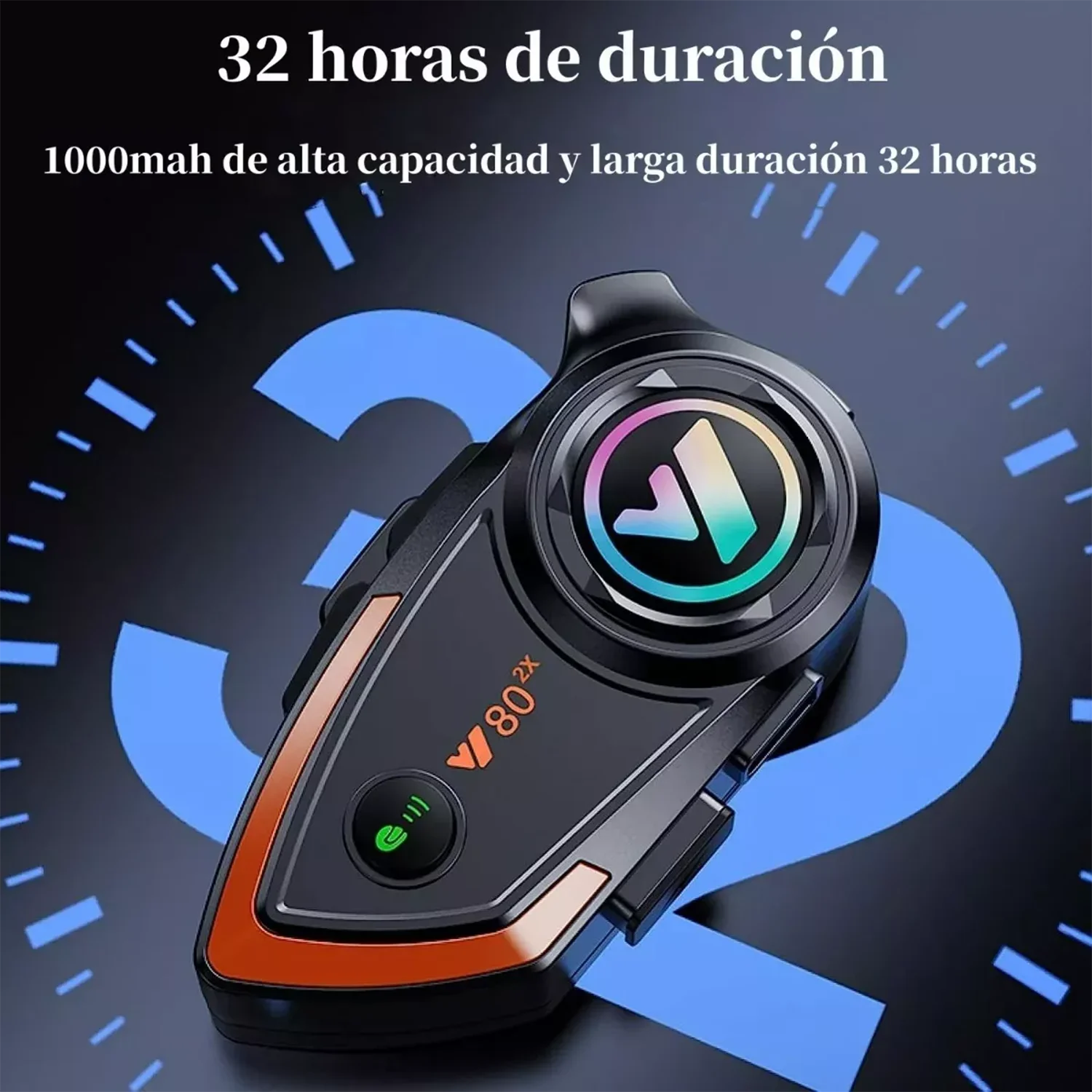 Y80-2x Helmet Bluetooth Headset FOR Third Party Headset Electronics Navigation Motorcycle