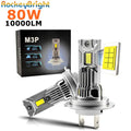 80W M3P H7 LED Headlight Bulb Mini Wireless 6000K CSP for Car Headlamp Auto Diode Lamps H7