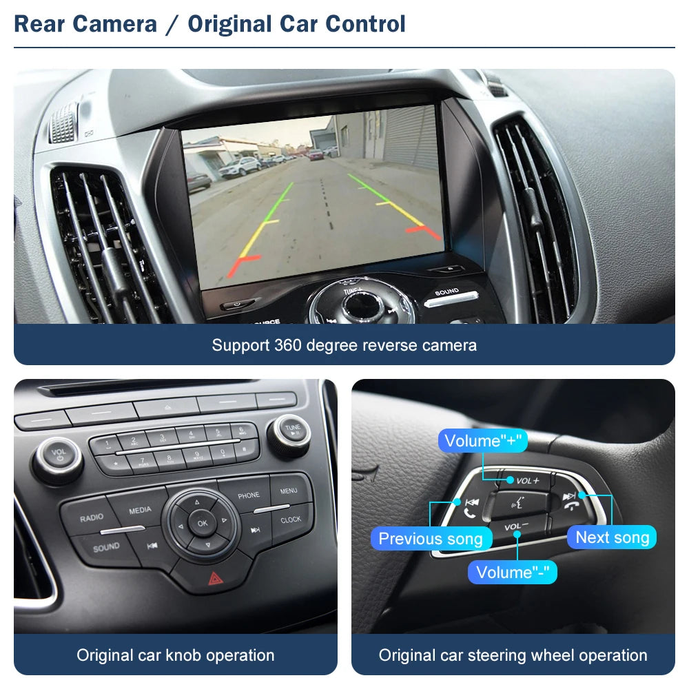 CN Wireless CarPlay for Ford Focus Escape Fiesta C-max Sync 2 Android Auto Interface Mirro | AUTOKITSHOP