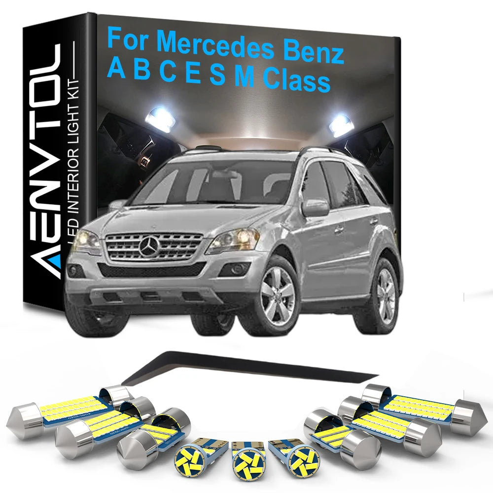 RGB - Ambient Light - for Mercedes MClass W210 W169 - Car Interior Lighting