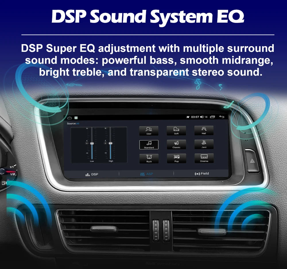 For Audi Q5 2008-2017 Android Auto Carplay Car Radio Multimedia Player Bluetooth GPS Navig