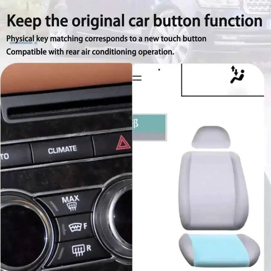 Multiple Languages Divine Action Digital AC Panel Touch For Land Rover Discovery 4 2010-20