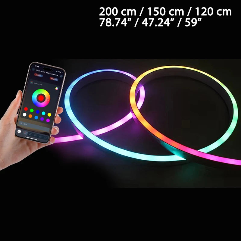 64 Color - Ambient Light - App Control - Car Interior Lighting | AUTOKITSHOP