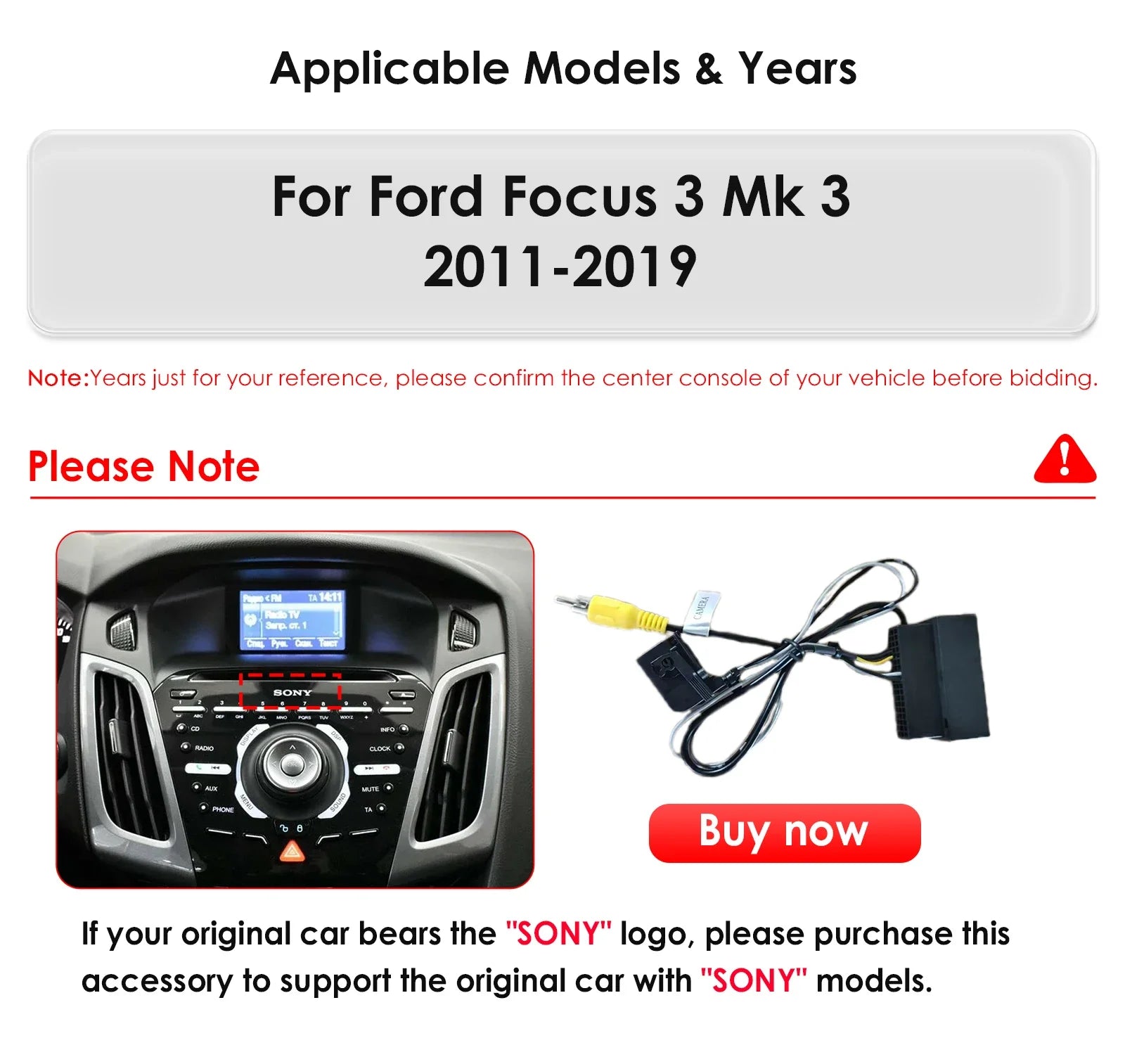 Android13 Car Radio Multimedia Video Player For Ford Focus 3 MK 3 2011-2019 Tesla Style An