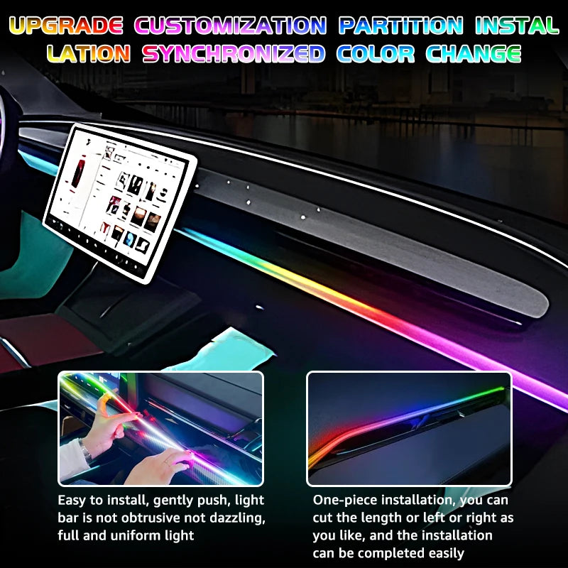 64 Color - Ambient Light - App Control - Car Interior Lighting | AUTOKITSHOP