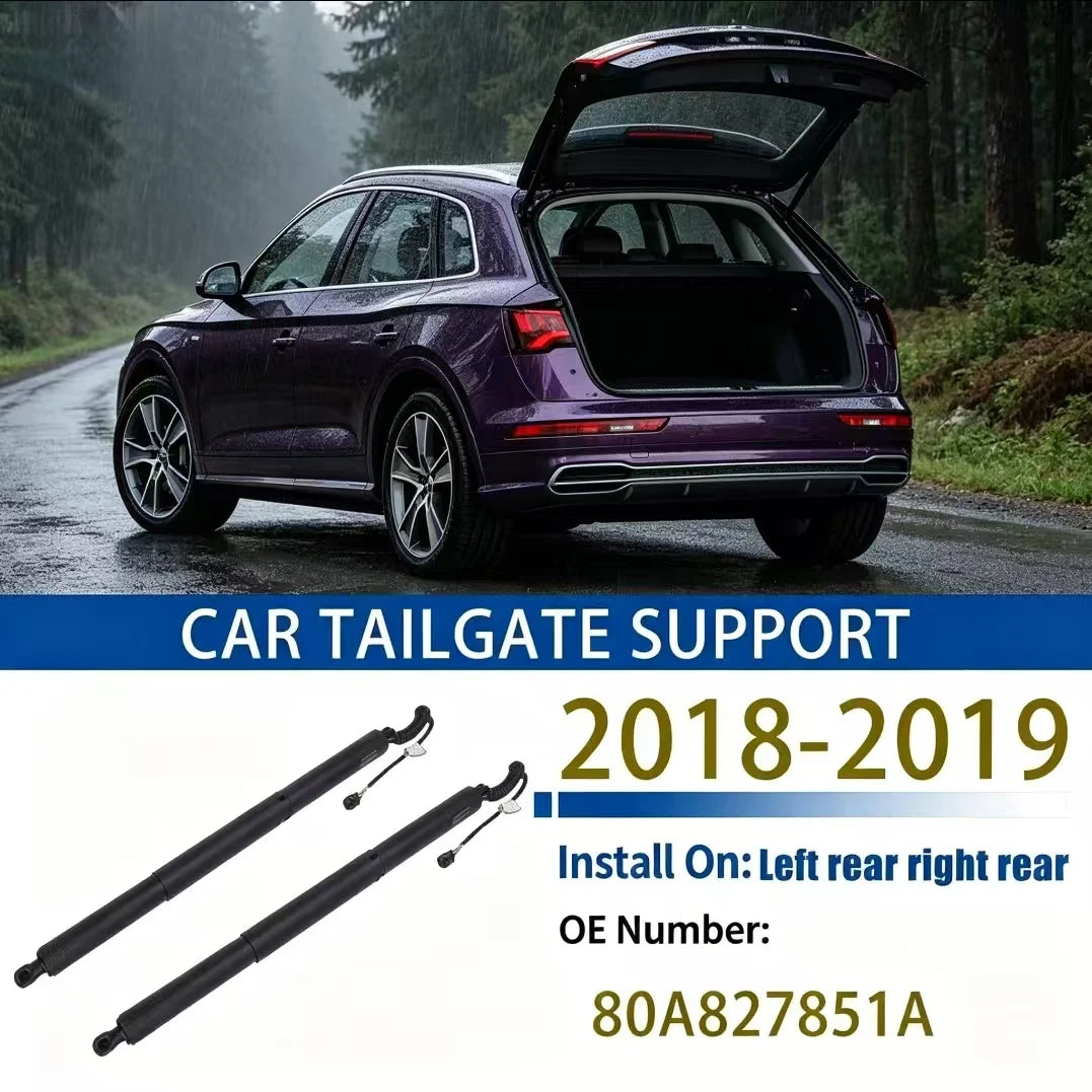 Tailgate Support Rod For 2018-2019 80A Audi Q5 SQ5 Quattro Rear Tailgate Strut Left Right  | AUTOKITSHOP