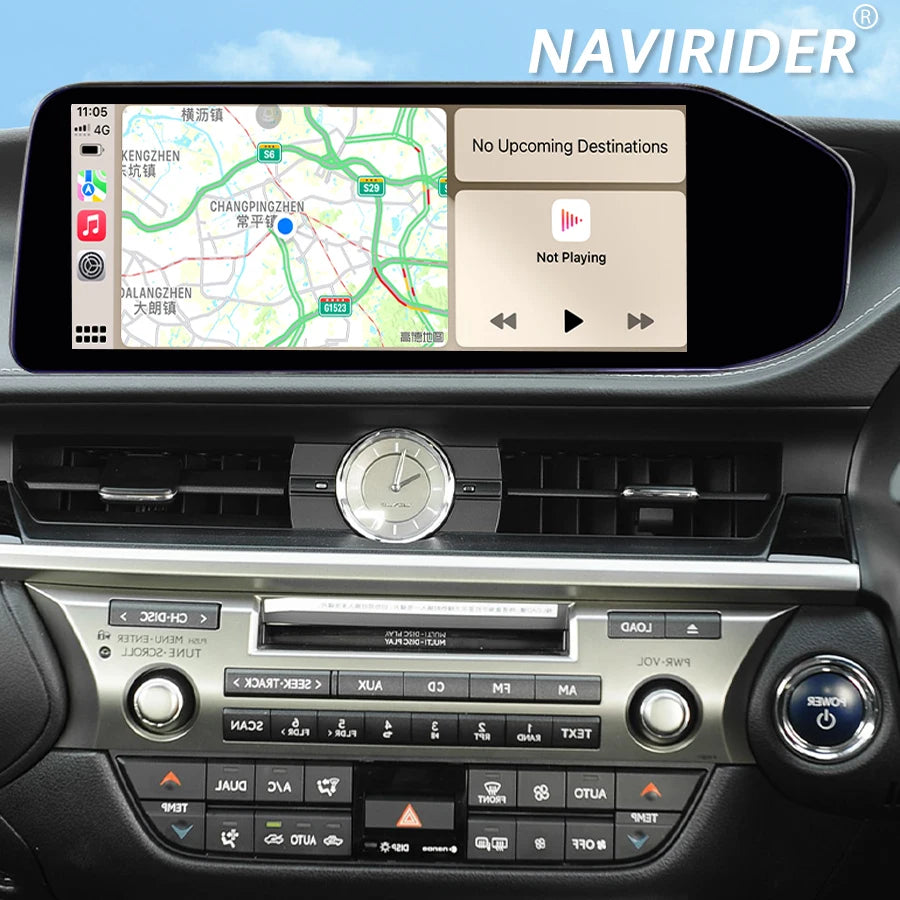 RHD Car Radio Android 15 Auto Screen Navi Wireless Carplay For Lexus ES ES300 ES250 ES350