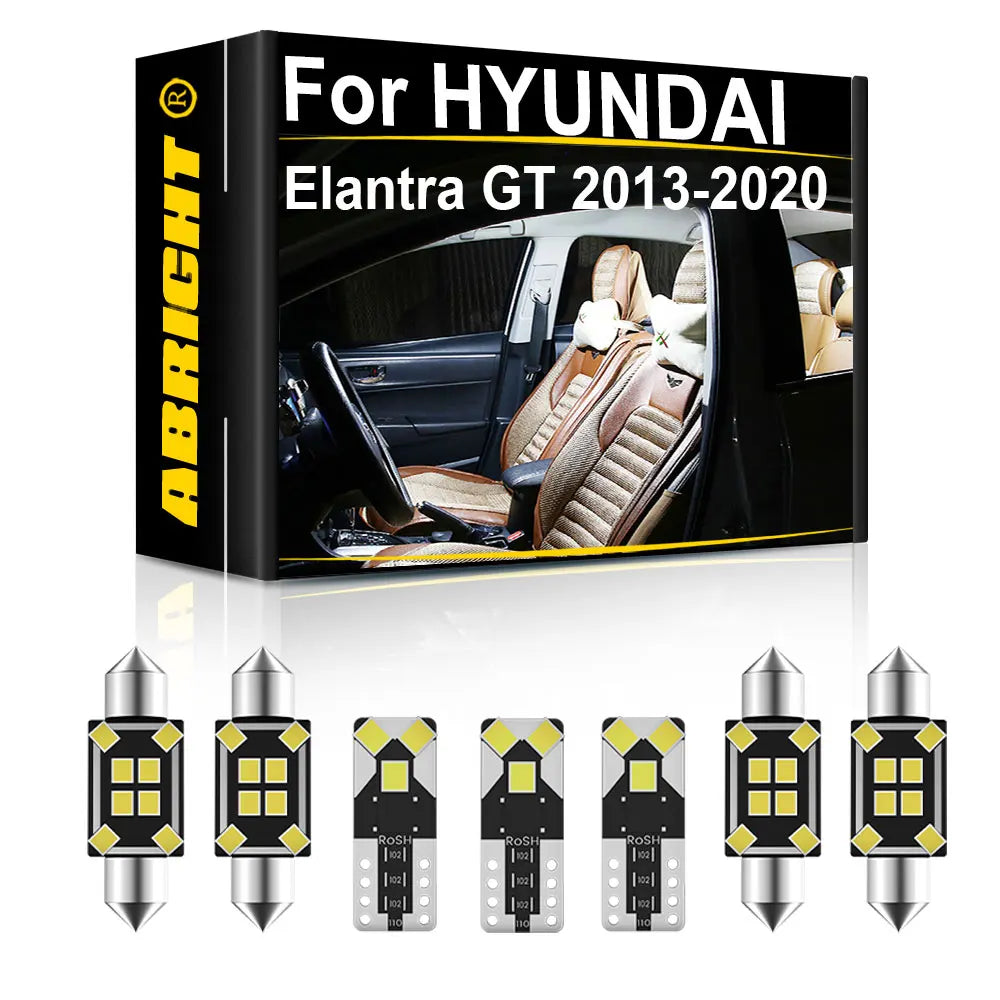 LED Interior Light Kit for HYUNDAI Elantra GT - Canbus Error-Free Bulbs | AUTOKITSHOP