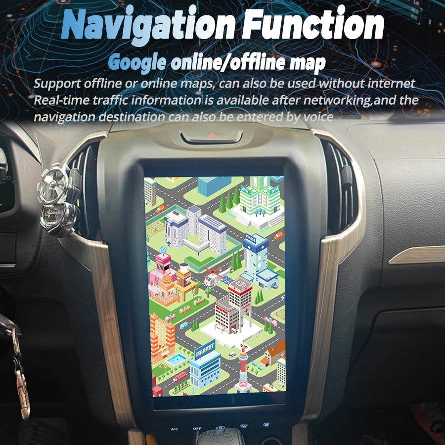 Android Carplay Navi Multimedia Player Stereo 11.6" For Chevrolet TrailBlazer Colorado 2 H
