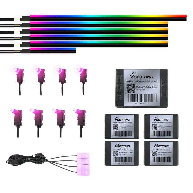 64 Color - Ambient Light - Car Interior Lighting | AUTOKITSHOP