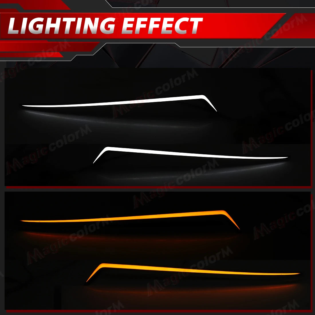 Car Engine Hood Front Bumper DRL For Toyota Corolla 2019 2020 2021 2022 2023 2024 2025 LED | AUTOKITSHOP