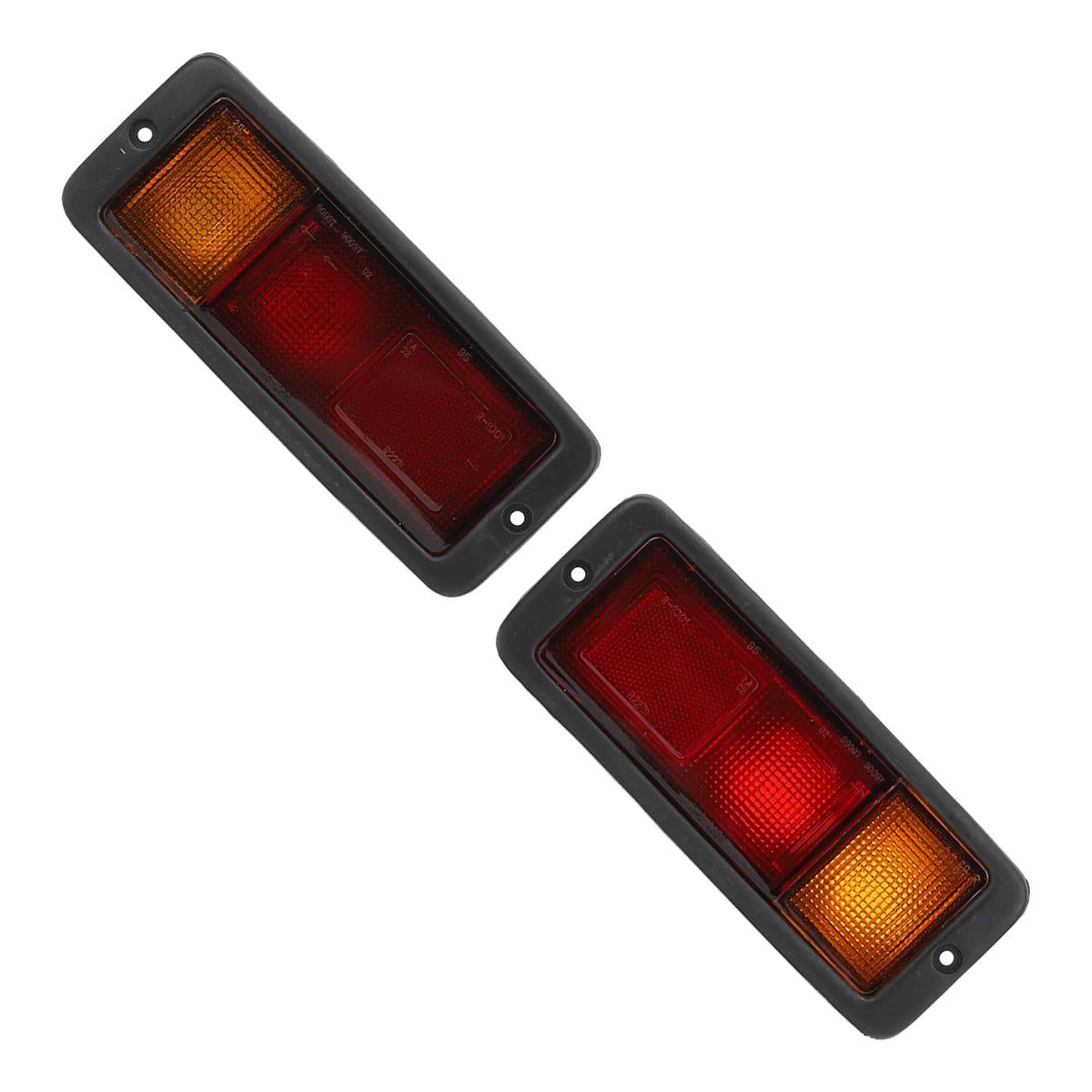 1 Pair Car Rear Bumper Fog Light Set MR124964 Tail Bumper Fog Lamp Replacement for Pajero Monter - Canbus LED Car Light