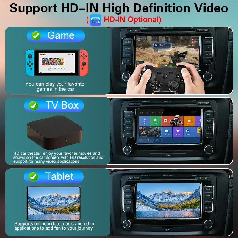 Wireless CarPlay For Skoda Superb II/ Yeti 2008-2017 Smart Android Auto Mirror Link AirPla