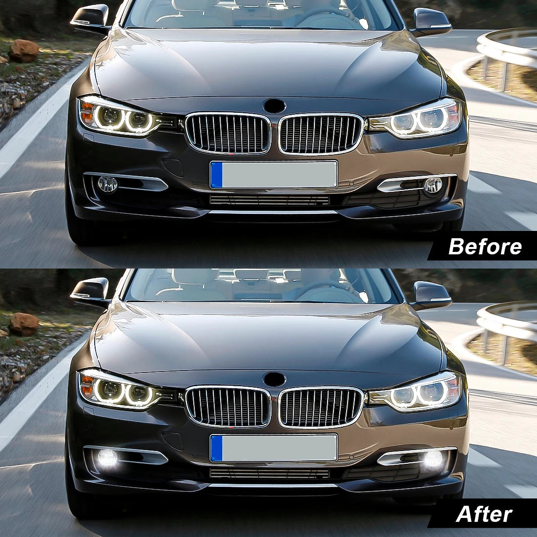 63177315559 63177315560 For BMW F20 F21 F22 F23 F30 F31 F32 F34 GT F35 LCI Car Fog Lamp LE | AUTOKITSHOP