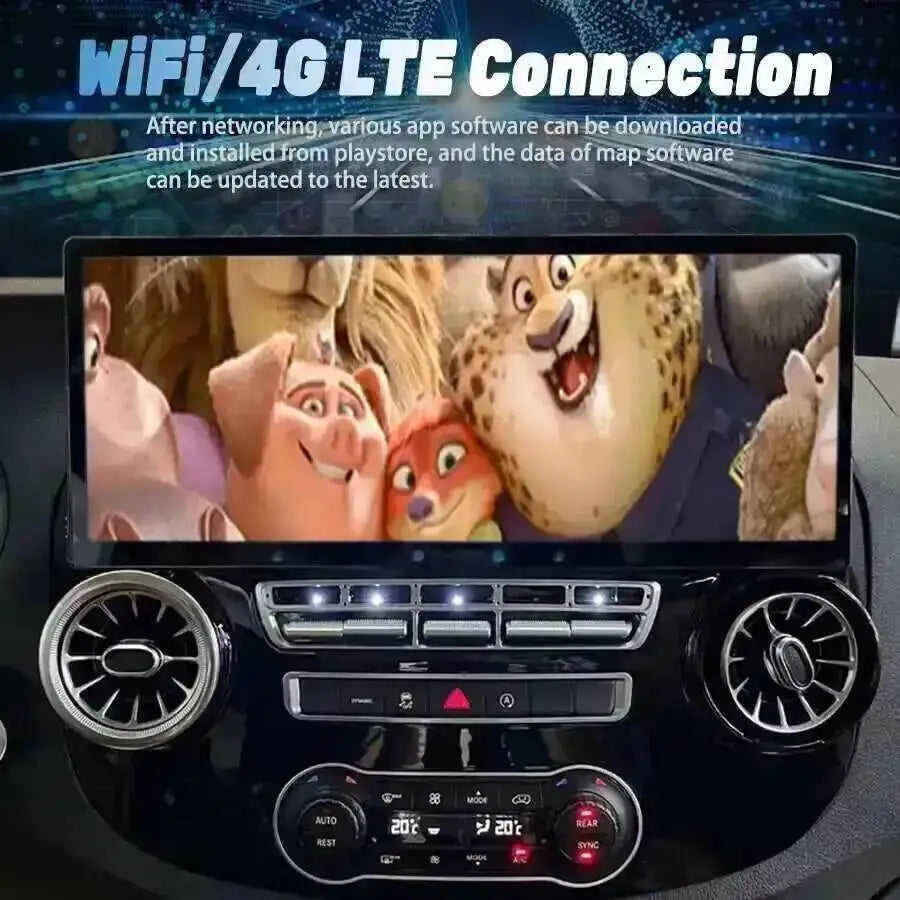 S 17inch Android 15 For Mercedes Benz Vito 116 W447 2016-2024 Car Radio Multimedia Player  | AUTOKITSHOP