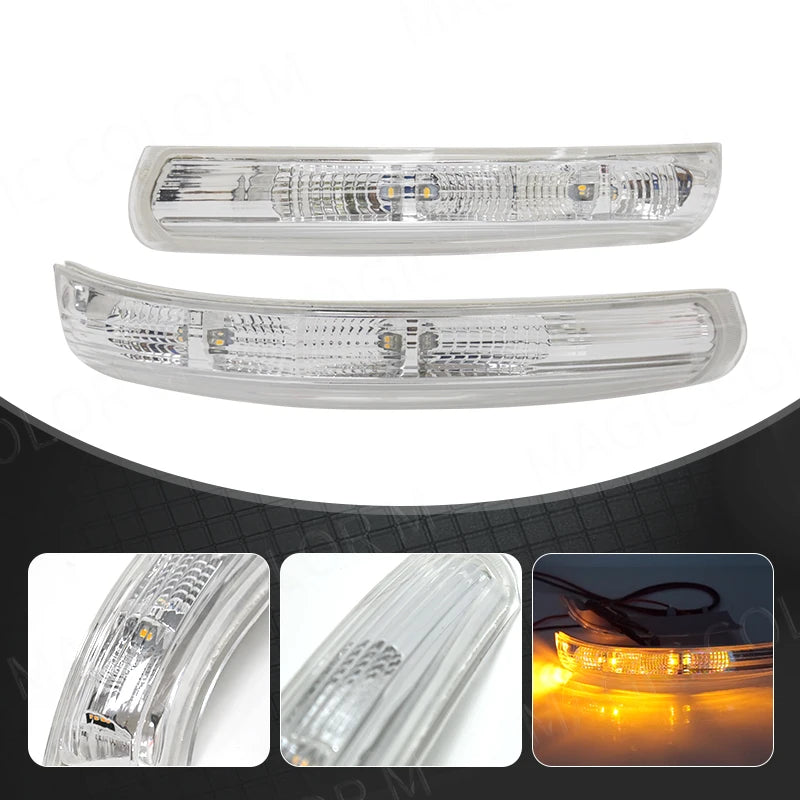 Side Rear View Mirror Turn Signal Lamp Blicker for Chevrolet Captiva 2007-2017 LED Blink R | AUTOKITSHOP