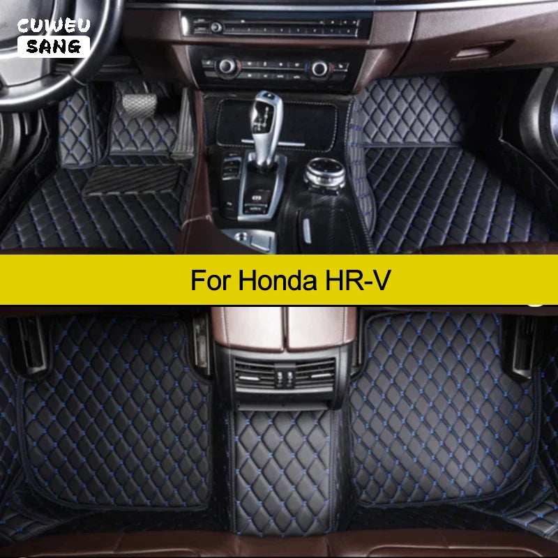 CUWEUSANG Custom Car Floor Mats For Honda HR-V HRV Auto Carpets Foot Coche Accessorie | AUTOKITSHOP