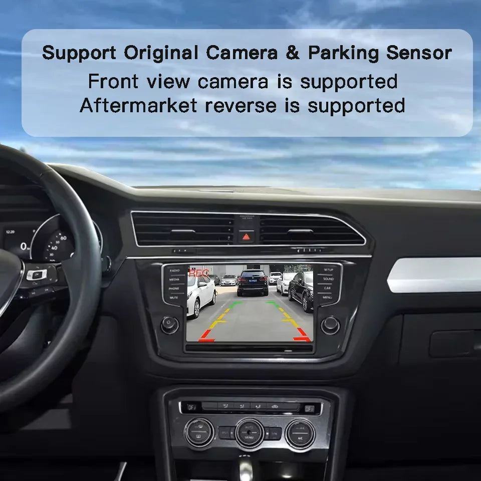 AUTOABC Wireless CarPlay Android Auto Retrofit Kit Compatible with VW Volkswagen Skoda Oct