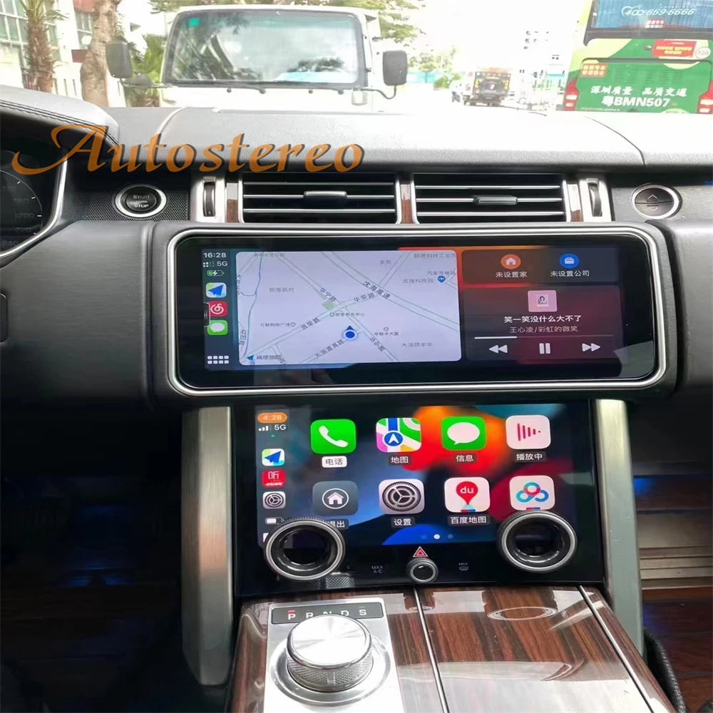 Car Air Conditioner Climate Board Carplay AC Panel For Range Rover Sport L494 Vogue L405 H
