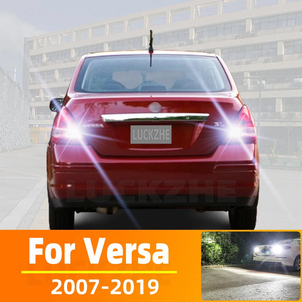 2-Piece LED Interior Light Kit for Nissan Versa Accessories 2007-2019 - Canbus Dome Map Door Trunk Bulbs | AUTOKITSHOP
