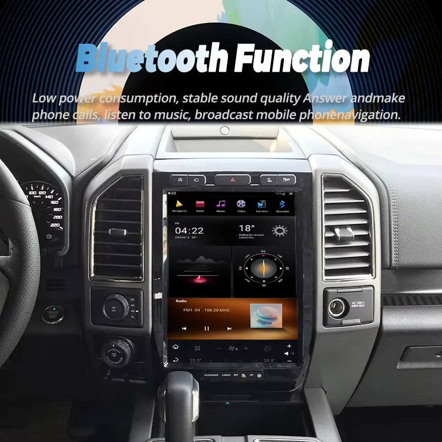 Car Radio 12.1" Car Radio Android 14 Big Screen For Ford F-150 F150 2015 - 2019 Multimedia | AUTOKITSHOP
