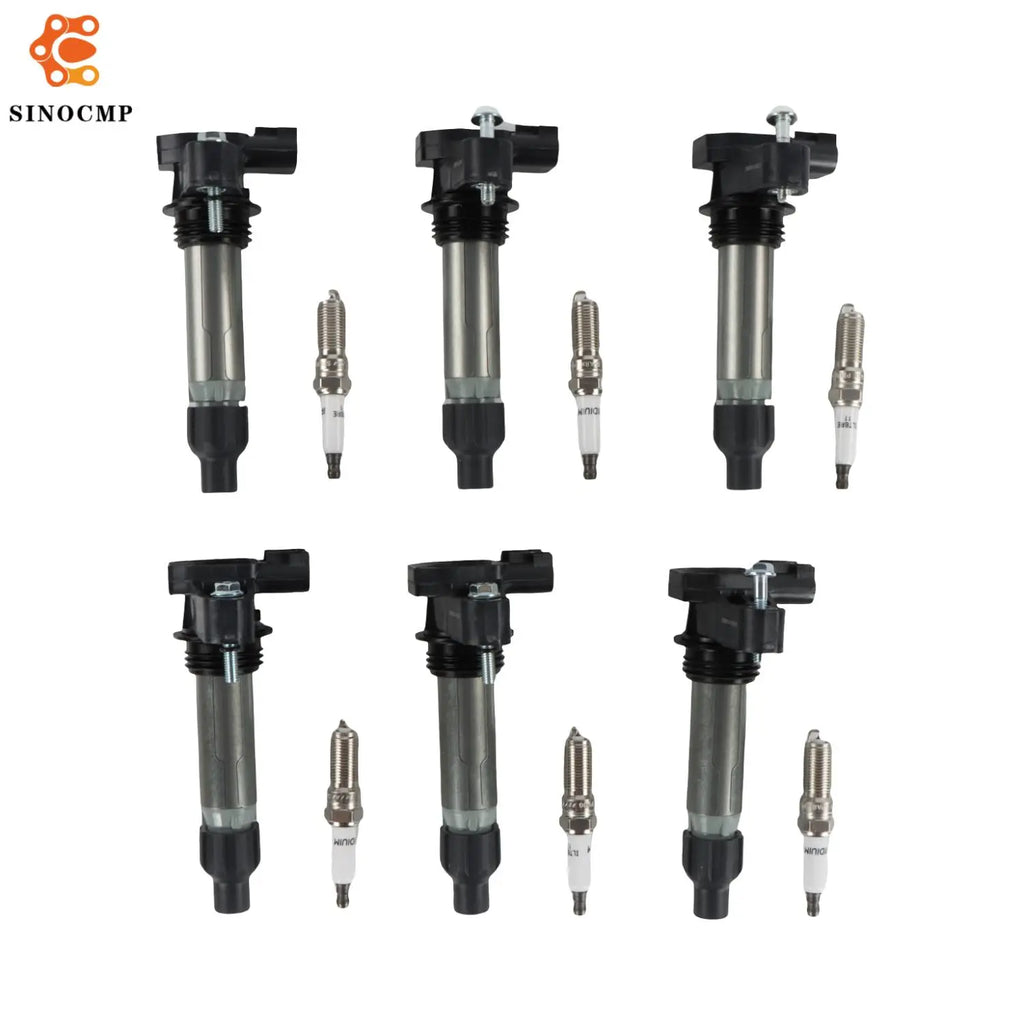Ignition Coils Iridium Spark Plugs C1555 5c1612 Ic019 UF569 For Buick Chevrolet Cadillac S