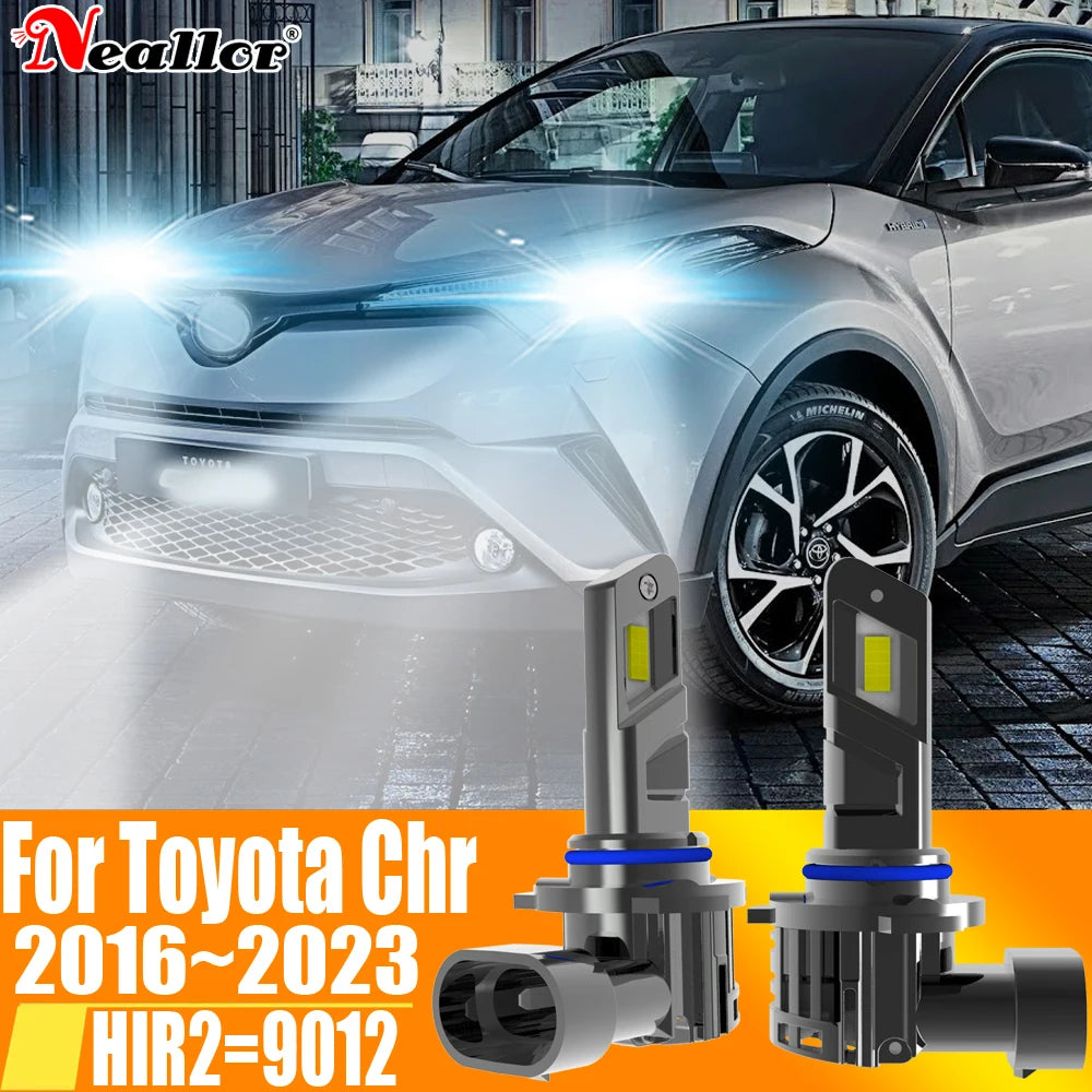 HIR2 Led Headlight Canbus No Error 9012 Car Bulb High Power 6000K White Light Diode Lamp 1