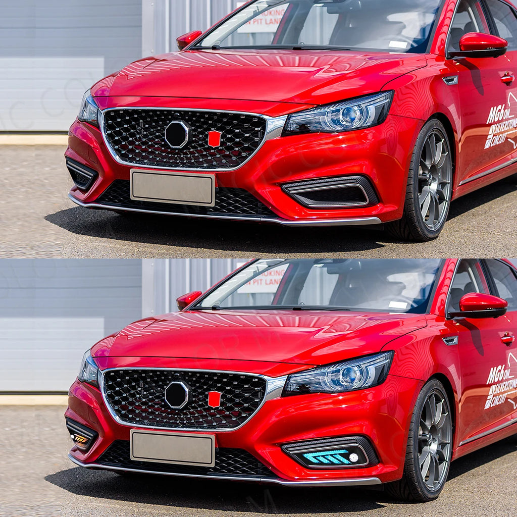 LED Daytime Running Lights For MG MG6 2021 2022 Morris Garages DRL Fog Lamps Turn Signal W | AUTOKITSHOP