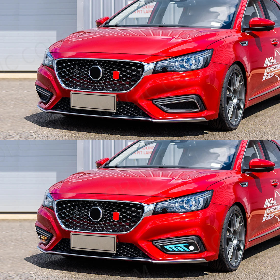 LED Daytime Running Lights For MG MG6 2021 2022 Morris Garages DRL Fog Lamps Turn Signal W | AUTOKITSHOP