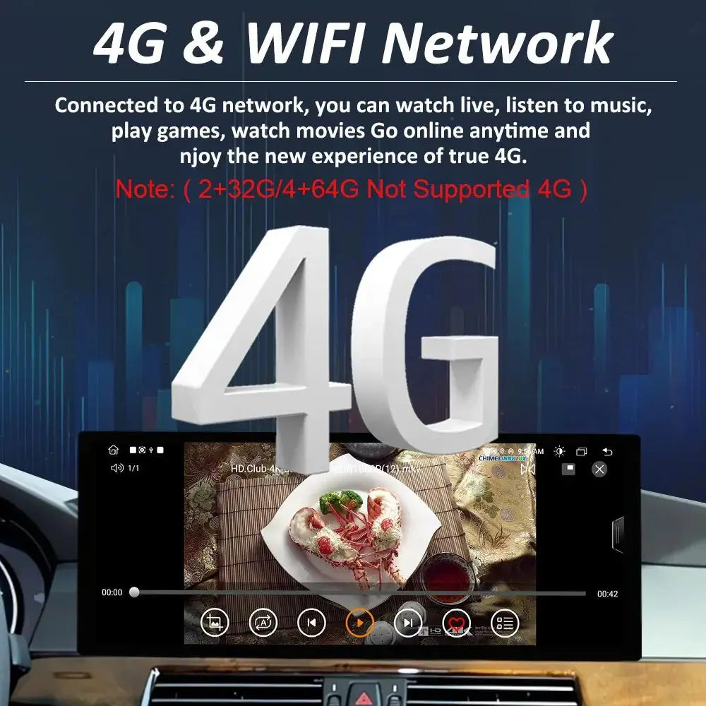 Navi GPS Stereo Car Video Multimedia Player for BMW 5 Series F10 F11 2018 - 2019 EVO Syste