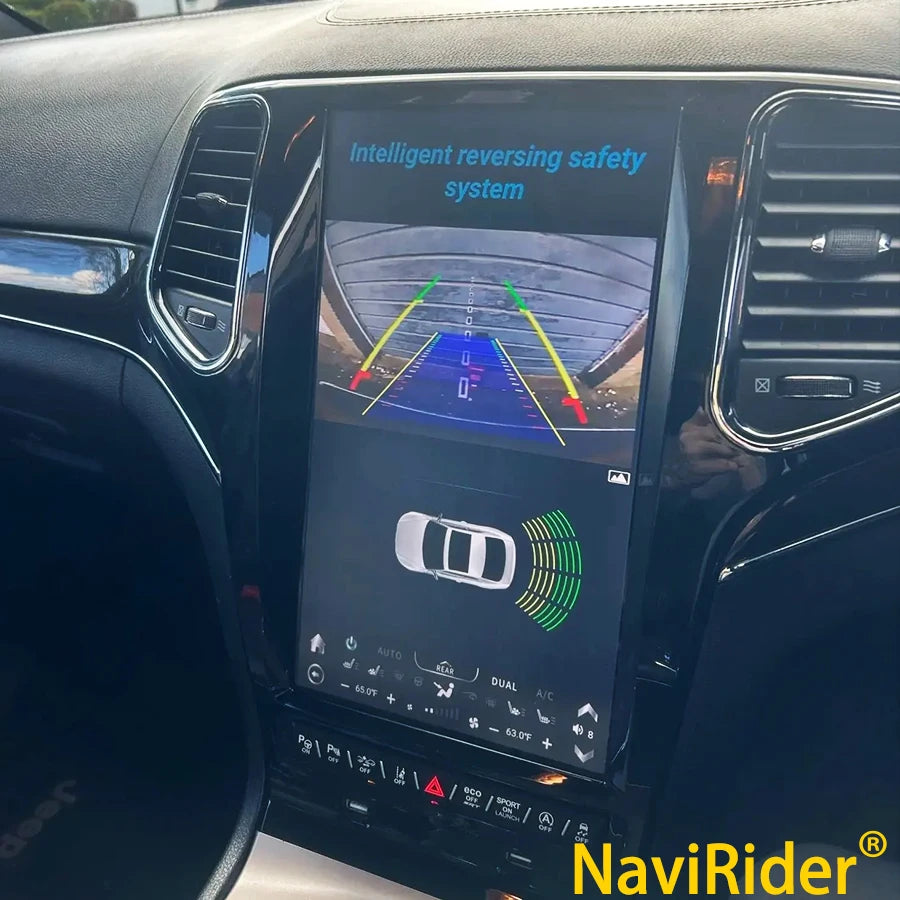 For Jeep Grand Cherokee 2014-2020 CarPlay Car Multimedia Android Radio 13.6inch QLED Scree | AUTOKITSHOP