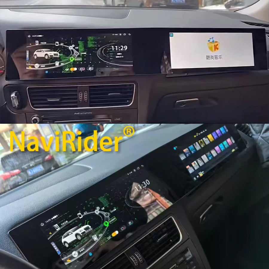 21inch 3D Curved Screen For Audi Q5 2009 - 2017 Android 15 Car Radio Stereo GPS Navigation | AUTOKITSHOP