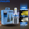 Philips LED H8 H11 H16 Fog Light Ultinon Essential Dual Color CCT White Yellow Switchback