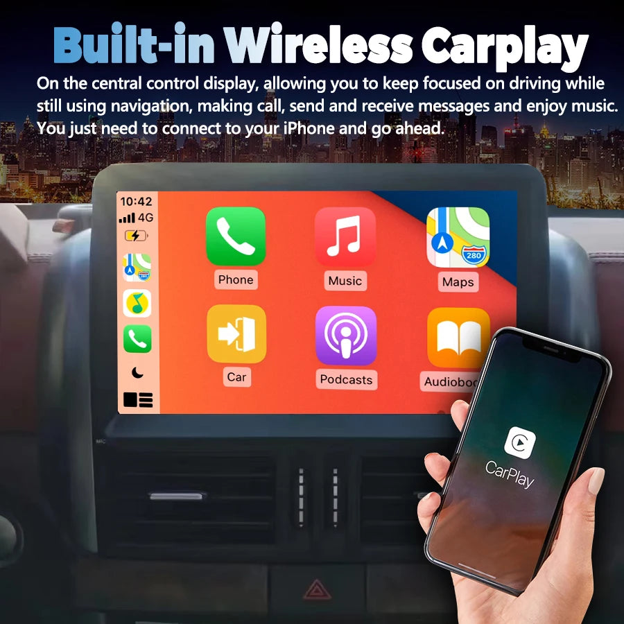 10.1'' screen For BAIC BJ80 2014 - 2021 Car Radio Android 14 Multimedia Video Player GPS N | AUTOKITSHOP