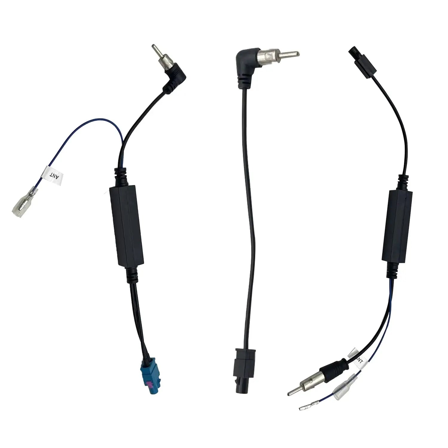 Universal Car FM AM Stereo Radio Antenna Adapter Cable FAKRA Z Male to DIN Plug Converter
