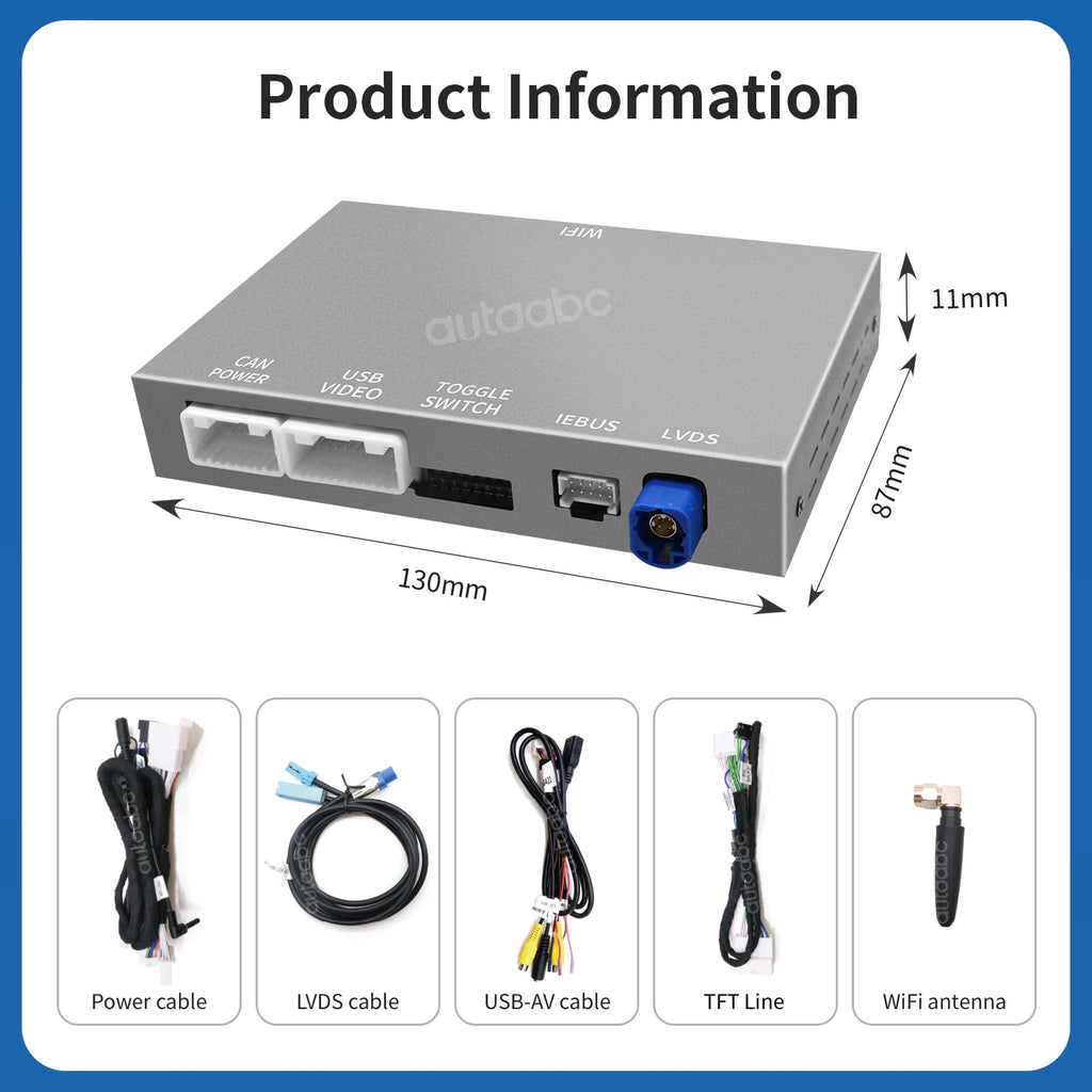 Wireless CarPlay Interface for Lexus with Touchpad NX RX IS ES GS RC CT LS LX LC UX 2018-2 | AUTOKITSHOP