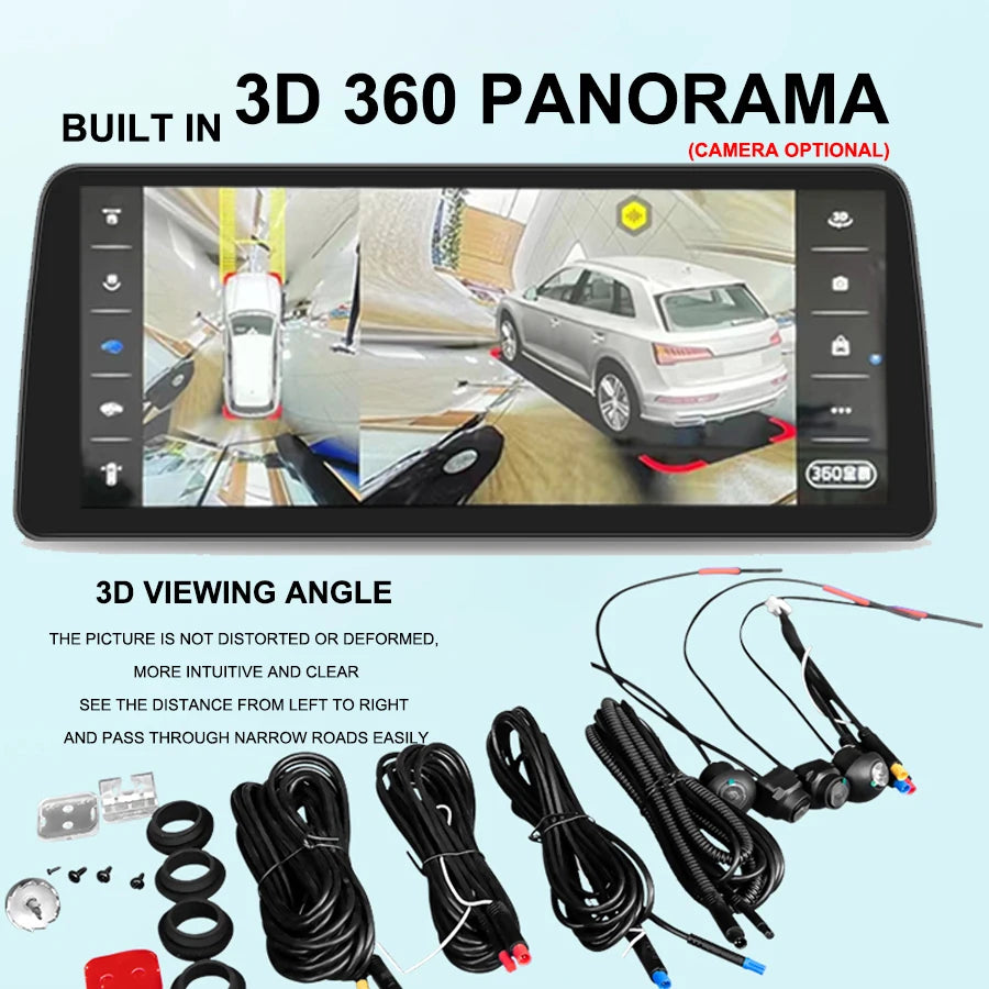 12.3inch Android 13 Screen For Jeep Wrangler 3JK 2015 2016 2017 Auto Car Radio Multimedia