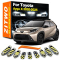ZITWO 6Pcs Canbus No Error LED Interior Light Kit For Toyota Aygo X 2020 2021 2022 2023 2024 202 - Canbus LED Car Light
