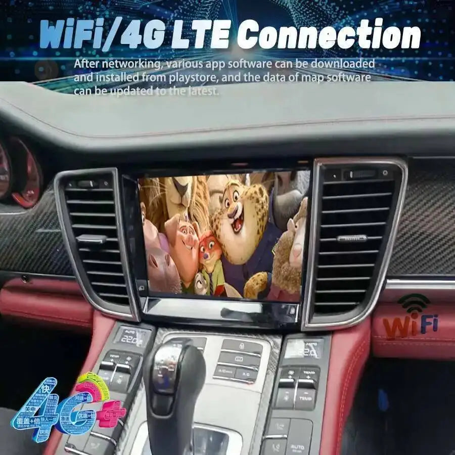 8.4inch Stereo Car Radio For Porsche Panamera 2010-2016 PCM3.1 Android Carplay Multimedia  | AUTOKITSHOP