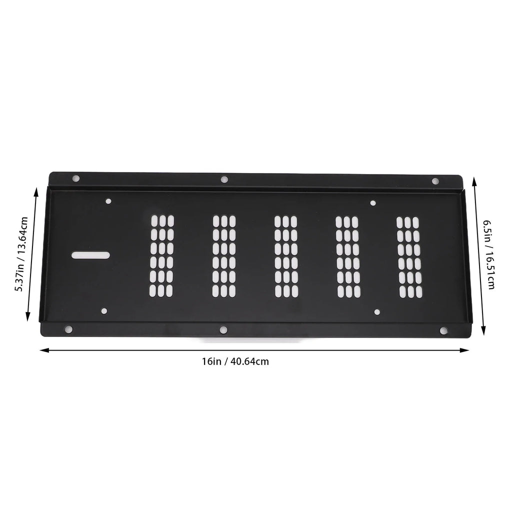 Crawl Space Air Vent Cover Crawl Space Vent Cover 16x6.5in Metal Heavy Duty Foundation Vent Cove - Automotive LED Light
