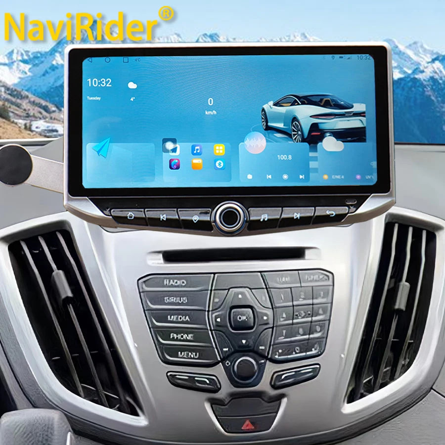 10.88inch Android Screen For Ford Transit 2013 2014 2015 2016 2017 2018 Wireless CarPlay A