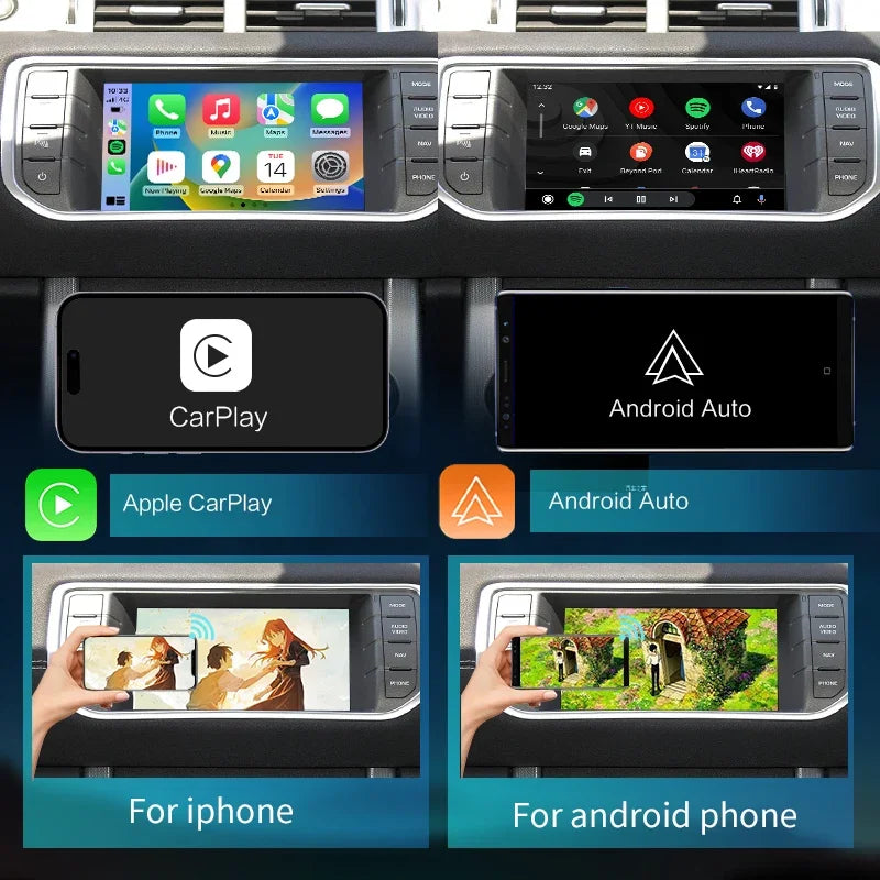 Wireless ios Carplay For Land Rover/Jaguar/Range Rover/Evoque/Discovery Android Auto Ai Bo